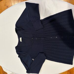 Hollister Navy Blue Crew Neck Sweater